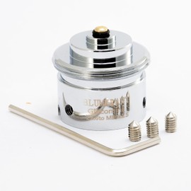 BLUMKRAFT Giacomini 22.6 mm metal radiator adapter to thermostatic head M30 x 1.5 male: adapts your radiator valve to suit modern and smart thermostats in M30.
