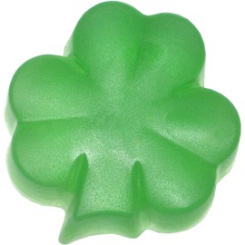 Eclectic Lady Shamrock Soap, Sage And Citrus, Clear Green, Detergent Free Glycerin Soap, Hypo-Allergenic, 3 Ounce Bar