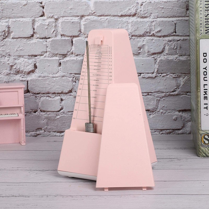 Metal Mechanical Core Metronome Traditional Metronome in Pyramid Style for
