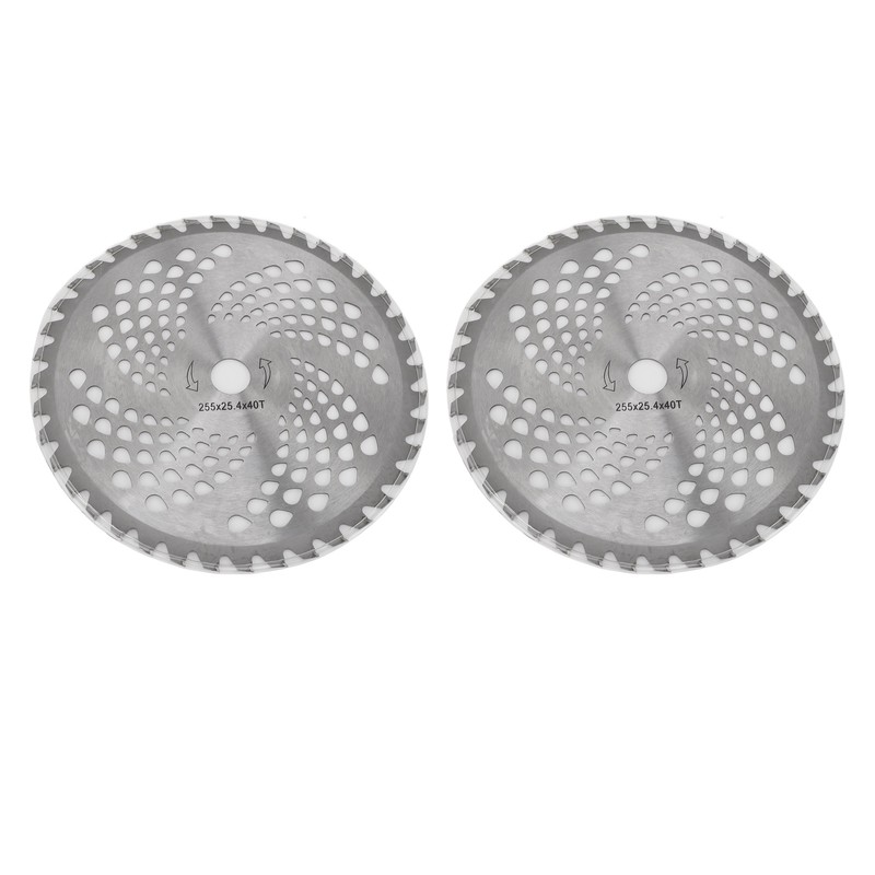 2PCS Lawn Trimmer Blade Head Alloy Steel 10in Accurate Cutting