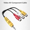 Video AV Component Adapter Cable for TCL TV, 3.5mm Male