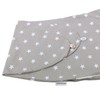 HOBEA-Germany Cover for Breastfeeding Pillow, 190 cm Designs, Grey with