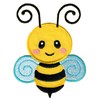 PatchMommy Bee Patch Appliqué for Iron-On Clothes Jeans Jackets Children