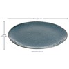 Leonardo Matera 018547 Ceramic Plate, Dishwasher-Safe Dinner Plate with Glaze,