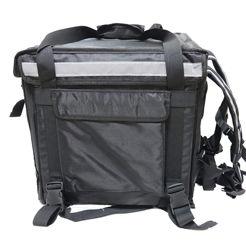 Packir PK-64B: Big Pizza/Food Delivery Bag for Motorcycle or Bicycle,