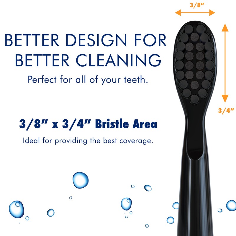Replacement Electric Toothbrush Heads for Fairywill, Sonic-FX, SnapWhite – Soft