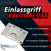 PRIOstahl Adult 533, Recessed Handle, Stainless Steel, 75