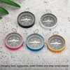 PATIKIL Pocket Compass, Survival Sports Navigation Compass with Key Ring