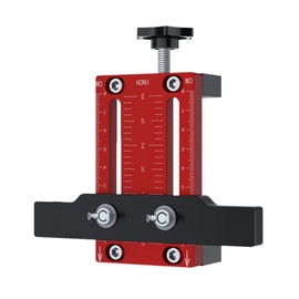 Namvo Door Installation Positioner, Adjustable Locator Clamping Tool, Install Cabinets Tools, Aluminum Alloy Cabinet Hardware Jig, Cabinet Door Mount Locator