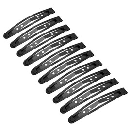 KISARG Hair Pin, Hair Clip, Redaise, Men's Hair Clip, Non-marking Pin, For Kids, Tightly Curled, Anti-Slip, Bangs, Large Size x 10 Pieces