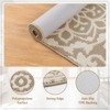 U'Artlines 4ft Round Area Rug Non Slip Low Pile Circle