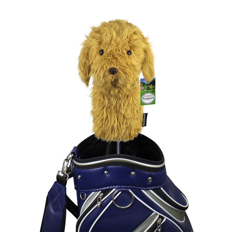 Scott Edward Covered Driver Animal Shaped Golf Club Headwear, Soft