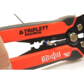 Triplett TT-240 PowrStrip Automatic Wire Stripper and Cutter for 8 to 30 AWG Wire