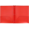 Plastic Folder with Prongs 2 Pocket - Up&Up (RED)