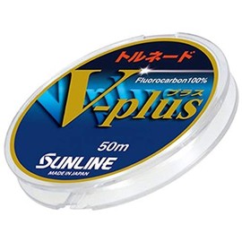 Sunline V-Plus Line 50 m Fluorocarbon Cord Diameter / Load Capacity: 0.165 mm / 1.8 kg / 4.0 lbs