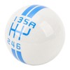 Gear Shift Knob with 3 Adapters Comfortable Grip 6 Speed
