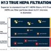 HATHASPACE HSP002 H13 True HEPA Filter Replacement, 4-Stage Air Purifier