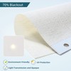 Motorized Roller Shade, Work with Homekit Thread-Enabled,Fabric Sample of 50%/70%