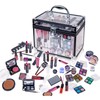 SHANY Carry All Trunk Makeup Train Case with Re-usable Aluminum