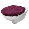 Brandsseller Toilet Lid Cover 38 x 48 cm Soft Microfibre