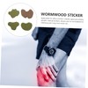 ORFOFE Knee Pad 4pcs Sticker Relief Joint Ache Natural Wormwood
