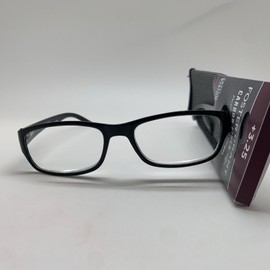 Foster Grant D858 Foster Grant Men's Reading Glasses Rocket Black 3.25 Carbon Fiber READERS