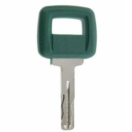 Ignition Starter Keys 11039228 17225331 for Volvo Loader, Haul Truck, Articulated Excavator – Compatible with Clark-Michigan Heavy Equipment, Laser Cut Plant Key Replacement
