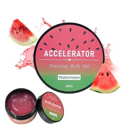 XdealCozyxc 100g Watermelon Intensive Tanning Gel, Fast Bronzing Butter High Moisturizing & Refreshing