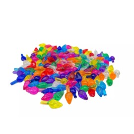 NEW Ceramic Christmas Tree Lights 50 Multicolor Medium Lights Bulbs