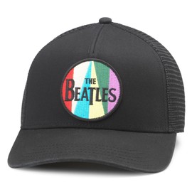 AMERICAN NEEDLE The Beatles Valin Adjustable Snapback Baseball Hat, Black (42960A-BEATLES-BLK)