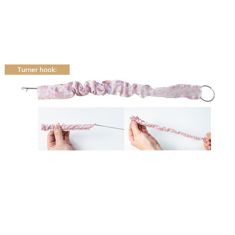 Quick Turn Fabric Set Adjustable Multifunctional Colorful Plastic Tube Turning