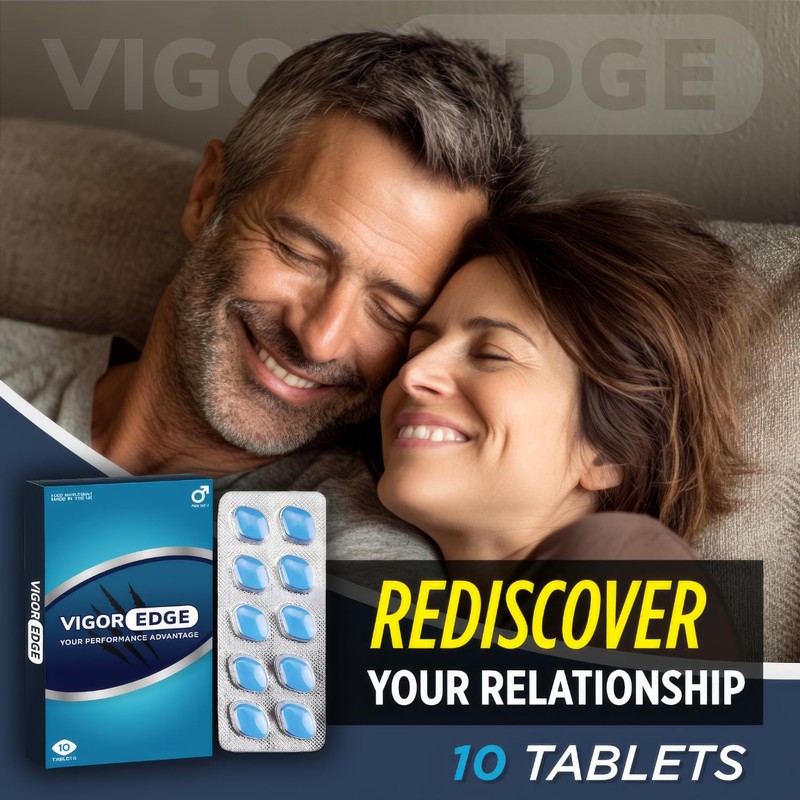 VIGOREDGE Fast-Acting Tablets for Men – Strong Male Supplement –