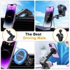 PTz Worlds 2-in-1 Magnetic Car Mount - Phone Holder for