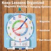 Teaching Clocks for Kids, Large Magnetic Writable Dry Erase Learning