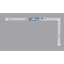 Shinwa Sokutei 11100 Curb Scale, Same Thickness, Same Face and Back, Masterpiece, White, 11.8 inches (30 cm)