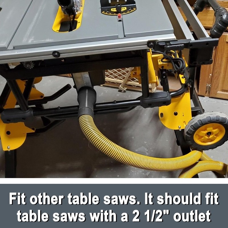 Thaekuns Table Saw Vacuum Adapter for DeWalt contractor saw and