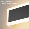 Aipsun Outdoor Wall Lighting 1 Pack, Black LED Exterior Wall