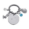 Art Attack Really A Mermaid Tale Keychain, Sea Shell Ocean