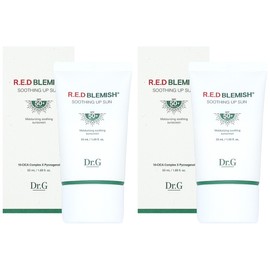 Dr.G Red Blemish Soothing Up Sun 50ml x 2 Non-sticky moisturizing sunscreen / 닥터지 레드 블레미쉬 수딩 업 선 50ml x 2개 끈적임없는 수분선크림