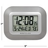 Westclox Large Digital Wall Clock Battery Operated Large Digital Clock