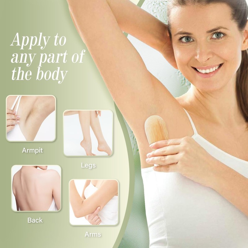 Bamboo Deodorant Applicator, Cream Applicator Spreads Deodorant Cream Precisely, Deodorant