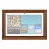 DICHA Decorative Wood Frame for Echo Show 15 (Gen 2,2024