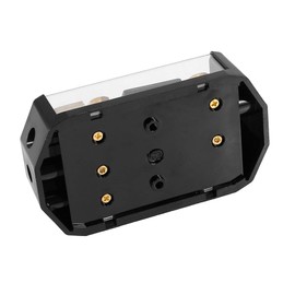 Edinstry Car Stereo au-dio Inline ANL Automotive Fuse Holder 3 Way with Fuse 1 x 0GA 3 x 4GA Distribution Block Fuse Distribution Block Stereo/au-diO/CAR
