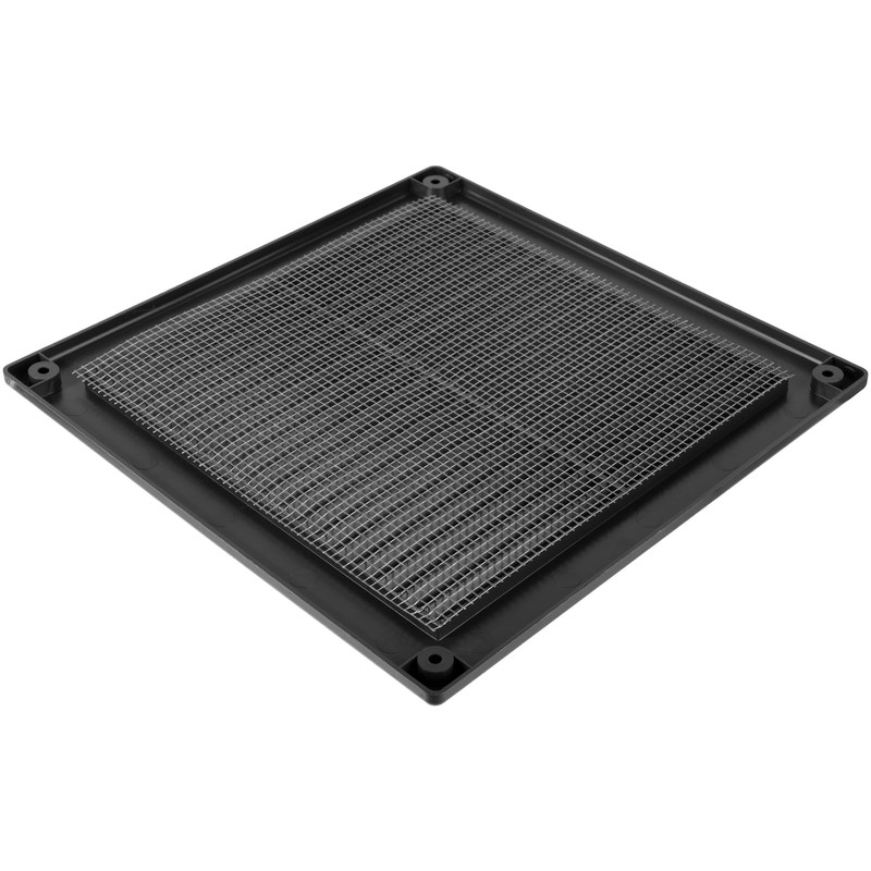ECOPRO VENT / 4" x 4" Inch Inside Measurement/Black Plastic