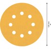 Bosch 50 x Expert C470 Sandpaper with 8 Holes (for