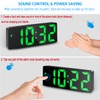 Upgraded Ankilo Digital LED Alarm Clock, Electronic Desktop Clock with