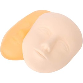 Fabater Piel de Práctica para Tatuajes, Silicona Falsa con Cabeza de (1