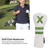 PU Waterproof Golf Head Covers Internal Thickened Plush Durable Golf