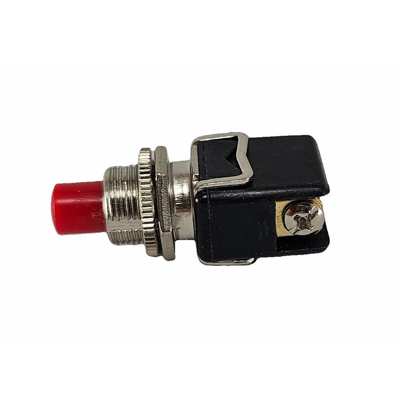 Button 4A, 250V, 8A 125V (6V 9V 12V 24V DC)