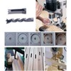 5/8 in. Wood Square Hole Mortise Chisel Drill Bit Tool
